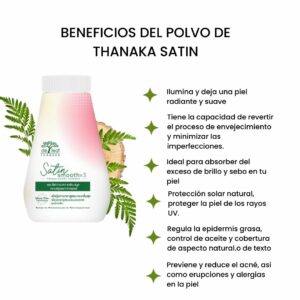 Beneficios del Polvo de Thanaka Satin - Ootness